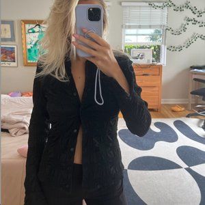 Smocked Vintage Anne Fontaine Blouse